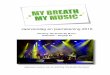 Jaarverslag en jaarrekening 2016 Definitiefmybreathmymusic.com/wp-content/uploads/2016/05/... · 2017-04-08 · ambassadeur Candy Dulfer gaven onze muzikanten een voortreffelijk concert