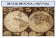 REPASO HISTORIA UNIVERSAL - WordPress.com · 2018-11-29 · PREHISTORIA El Proceso de hominización Hasta entrar en la historia, los hombres no pararon de inventar. Fueron los hombres