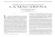 JORNADAS AZAROSAS EN LAMACARENA · 2017-02-20 · jantes alolargo de La Macarena yelcampamento com-pleto, con suplanta diesel, puede ser evacuado en cinco minutos, según me dijo