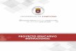PROYECTO EDUCATIVO INSTITUCIONAL€¦ · Proyecto Educativo Institucional Universidad de Pamplona “Formando líderes para la construcción de un nuevo país en paz” 5 sociedad