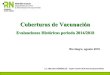 Coberturas de Vacunación...Coberturas de Vacunación Evaluaciones Históricas periodo 2014/2018 Rio Negro, agosto 2019 Lic. Marcela GONZALEZ – Dpto Control Enf.Inmunoprevenibles