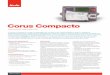 Corus Compacto - Itron...Corus Compacto Conversor de Volume para Gás O Corus Compacto é a mais nova geração de conversor de volume eletrônico da Itron, projetada especifi camente