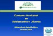 Consumo de alcohol en Adolescentes y Jóvenes · Entrevista motivacional La entrevista motivacional es una herramienta de asistencia directa, centrada en el usuario para provocar