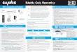 Rápida Guía Operativa - Sannce · 2017-08-30 · Rápida Guía Operativa Contenido del Paquete Información Reguladora Software y Descarga 1/ Información FCC 2/ Conformidad FCC