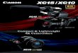Compact & Lightweight 4K Camcorders新たにXLR2系統の入力に対応し、オーディオ機能を大幅に強化。多彩なルックと業務用カメラに求められる機能・操作性を搭載した