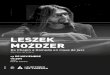 LESZEK MOZDZER - Auditorio de Tenerife...Auditorio de Tenerife y la Asociación Canario Polaca ARKA presentan en concierto a Leszek Możdżer, destacado pianista, compositor y productor