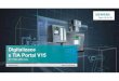 Digitalizace s TIA Portal V15 S7-1500 OPC UA 2018-12-20¢  S7-1500, 1500S, 1500T ET 200SP CPU, PLCSIM
