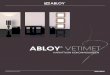 ABLOY VetiMet...4 5 ABLOY® Presto ja ParLaMent VetiMet ovat valmistettu vahvasta messinkitangosta. Vetimet on tar-koitettu kulutuskestävyyttä vaativiin kohteisiin ja sopivatkin