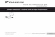 Guía de referencia del instalador · 2020-03-20 · Tabla de contenidos Guía de referencia del instalador 2 ERLQ004~008CA + EHBH04+08CBV Daikin Altherma - Unidad split de baja temperatura