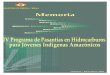HIDROCARBUROS PARA JOVENES INDIGENAS AMAZONICOS entre el 01 deintranet2.minem.gob.pe/web/archivos/dgaae/eventos/... · que las comunidades nativas conozcan sus derechos y estén en
