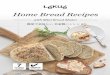 Home Bread Recipescb-j.com/cbwp/wp-content/uploads/2019/09/lekue_recipe_S.pdfHome Bread Recipes with Mini Bread Maker 簡単で美味しい 自家製パンレシピ 7 RECIPES for JAPAN