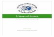 5 Ways of Attack - JKDC · Dit eBook wordt gegeven omdat het goed is om eens alle onderliggende aspecten van Jeet Kune Do te leren, zodat jij jezelf hierop keer op keer kunt verbeteren