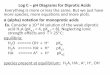 α (alpha) notation for monoprotic acids Ex. M solution of ...mimoza.marmara.edu.tr/~zehra.can/CHEM209/12. logC... · Log C – pH Diagrams for Diprotic Acids Everything is more or