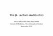 The ®²-Lactam Antibiotics - JU Medicine 2018-11-28¢  combination) with few ®²-lactam antibiotics to