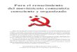 Para el renacimiento del movimiento comunista ... - La Voce del … · La historia de la humanidad depende ahora principalmente de la clase obrera y sus partidos comunistas. Son los