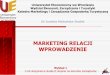 MARKETING RELACJI WPROWADZENIE - Michalska-Dudekmichalska-dudek.pl/pliki/NFM1.pdf · 2013-10-21 · Marketing zindywidualizowany Przykładem oferty „1 na 1”, którą firma Space