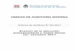 UNIDAD DE AUDITORÍA INTERNA · 2019-03-20 · Examen de la ejecución presupuestaria y metas físicas 1er Sem. 2017 - Página 4 INFORME DE AUDITORIA Nº 26/171 Examen de la ejecución
