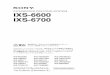 INTEGRATED ROUTING SYSTEM IXS-6600 IXS-6700 ...discoveryresources.com/Documents/IXS6600_IXS6700_Op...INTEGRATED ROUTING SYSTEM IXS-6600 IXS-6700 OPERATION MANUAL [Japanese/English]