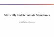 Statically Indeterminate Structurescivil.seu.edu.cn/_upload/article/files/7e/86/28414db44e... · 2016-11-11 · statically indeterminate system after replacing redundant ... Make