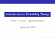 Introduction to Probability Theory - USPsites.poli.usp.br/p/fabio.cozman/Didatico/Learning/prob.pdf!