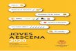 Joves a Escena 2020 · 2020-02-15 · “Aria” E. Bozza Marc Gimeno Moreno (clarinet) “Baghira” F. Ferran Álvaro Lacruz Ots (saxòfon) “Sonata en Fa M, KV. 13” W.A. Mozart