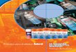 Productos para el plástico LLA SOLUCIÓNA SOLUCIÓN · Productos Para el Plástico 1. FORTY PLUS 40+ Lubricante antioxidante dieléctrico protector Completo tratamiento de mantenimiento