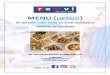 Remvi Food Menu - Amazon Web Services · 2019-08-06 · 43. Seafood Saganaki (Pan fried king prawns, mussels, scallops, calamari and fish fillet, cooked with herbs and garlic in a