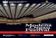 MModenaodena Organ Organ FFestivalestival · La straordinaria sonorità dell’organo della Chiesa delle Assi in Modena si dispiega in un originale percorso geograﬁ co, storico