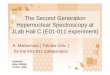 The Second Generation Hypernuclear Spectroscopy at JLab ...€¦ · The Second Generation Hypernuclear Spectroscopy at JLab Hall C (E01-011 experiment) A. Matsumura ( Tohoku Univ