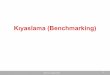 Kıyaslama (Benchmarking) - Hacettepe Üniversitesiyunus.hacettepe.edu.tr/~umutal/lesson/bby374/2015/8.pdf · Eryılmaz, B. (2009). Kıyaslama (benchmarking) yöntemi ve otel işletmelerinde