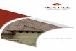  · En M EXT ILE no sólo le ofrecemos la más extensa y variada línea de tejas sino que contamos con accesorios de teja y de instalación así como innovadores sistemas de entrega