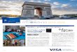 Visa 「パリ優待ガイド」 2019-2020...パリ/Paris パリ/Paris 10% OFF（€100以上をお買い上げの場合） Visaカードで€100以上をお買い上げの方、10%OFF。Pour