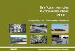 Informe de Actividades 2011 - UNAMxml.ier.unam.mx/xml/dir/informes/Informe2011.pdf · Horno Solar de Alto Flujo Radiativo, LACYQS CIE-UNAM Planta Solar para el Tratamiento Fotocatal