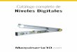 Catálogo de Niveles Digitales en Maquinaria10 · Adecuado para mar-cado de seguridad en marcos, madera, metal y cristal. Chapa de superficie medición Fabricada en hierro fundido
