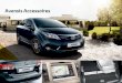 Avensis Accessoires - Kooijman-Autogroep - Kia & Toyota ... · Avensis grille te complimenteren. Accessoirepakketten De accessoirepakketten van Toyota maken het u makkelijker om de