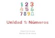 Unidad 1: Números · 2020-03-23 · A continuación, en tu cuaderno rojo, copia y resuelve los siguientes ejercicios. En algunos debes identificar cuántas decenas y cuántas unidades
