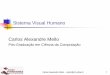 Sistema Visual Humano Carlos Alexandre Mellocabm/visao/Aula02_SVH.pdf · Sistema Visual Humano Nós somos “criaturas visuais” A maior parte das informações que adquirimos vem