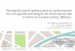 Percepción participativa para la conformación de una .... CIPEU J Alvarez.pdf · 2. Sistematización de las estrategias a proyectar según ámbitos de la política turística y
