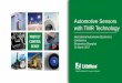 Automotive Sensors with TMR Technology - Mouser Electronics · 2017-03-16 · 1 Automotive Sensors with TMR Technology International Automotive Electronics Conference . Electronica