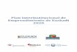 Plan Interinstitucional de Emprendimiento de Euskadi 2020€¦ · Bloque V – Plan de Acción y modelo de gobernanza: a. Acciones y presupuesto: El PIE 2020 recoge más de 300 acciones