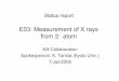 E03: Measurement of X rays from Ξ atom - KEK...Outline of the experiment •The first measurement of X rays from Ξ-atom –Gives direct information on the Ξ-A optical potential