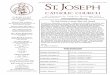 St. Joseph · Adoration will resume on January 7, 2020. The Holy Family of Jesus, Mary and Joseph December 29, 2019 St. Joseph catholic church 607 University Dr ... Bob Parker (by