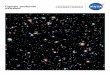 Campo profundo eXtremo - AmazingSpace...El universo primitivo fue un período de grandes nacimientos de galaxias, que contienen estrellas azules brillantes que son mucho más resplandecientes