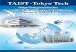 TAIST-Tokyo Tech · 2017-10-22 · Career Paths TAIST-Tokyo Tech graduates have obtained positions not only at Japanese and Thai enterprises, but also at universities and research