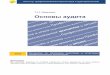  ванова Основы аудитаtvsheu.ru/wp-content/uploads/2017/07/Osnovy-audita-.pdf · 2017-07-28 · Аудиторские стандарты ... надзорные