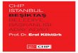BEŞİKTAŞ - Erol Köktürk · 2013-09-17 · Beşiktaş’taki sosyal demokrat hareketin içinde örgütlü olarak yer almış, bir dönem İlçe Başkanlığı yapmış, akademik