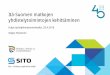 Esitys työohjelmaluonnokseksi, 29.4.2016 Seppo Huttunen · 2. MaaS-palveluiden kehitystyö ja pilottikokeilut ja 3. Liikenteen ja liikennepalveluiden digitalisaatio mahdollistaa
