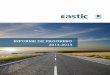 INFORME DE PROGRESO 2014-2015 - Revista Transporte 3 · COE En los últimos años, el Informe de Progreso se ha requerido de forma obligatoria únicamente a las organizaciones 