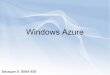 Windows Azure - South Ural State University · Компоненты: веб-сервисы Более высокий уровень абстакции по сравнению с облачными