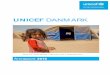 UNICEF DANMARK · Så hvor vi i 2015 samlede t.kr. 42.603ind til nødhjælpsarbejde, blev resultatet i 2016 på t.kr. 30.717 –altså en nedgang på t.kr. 11.886. I og med at det